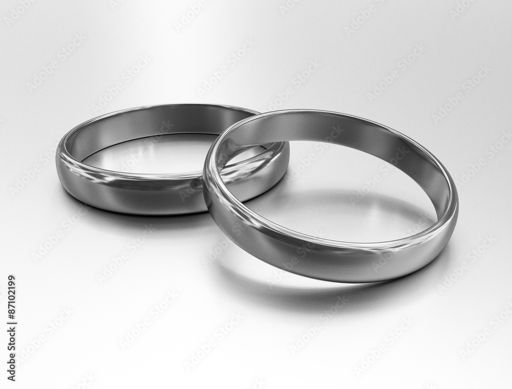 Wedding silver rings Wedding silver rings