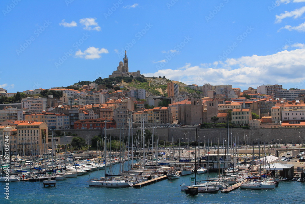 Vieux port de Marseille, France