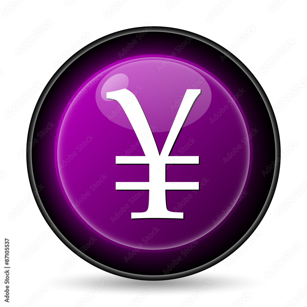 Obraz premium Yen icon