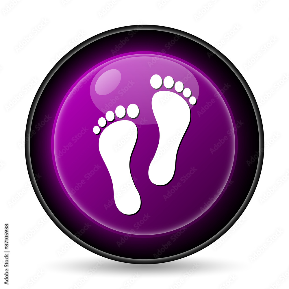 Foot print icon Foot print icon