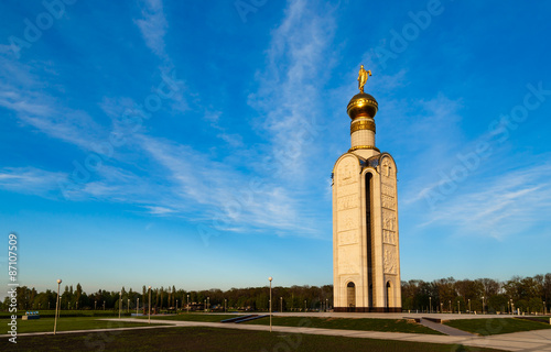 memorial on the Prokhorovka field summer photo