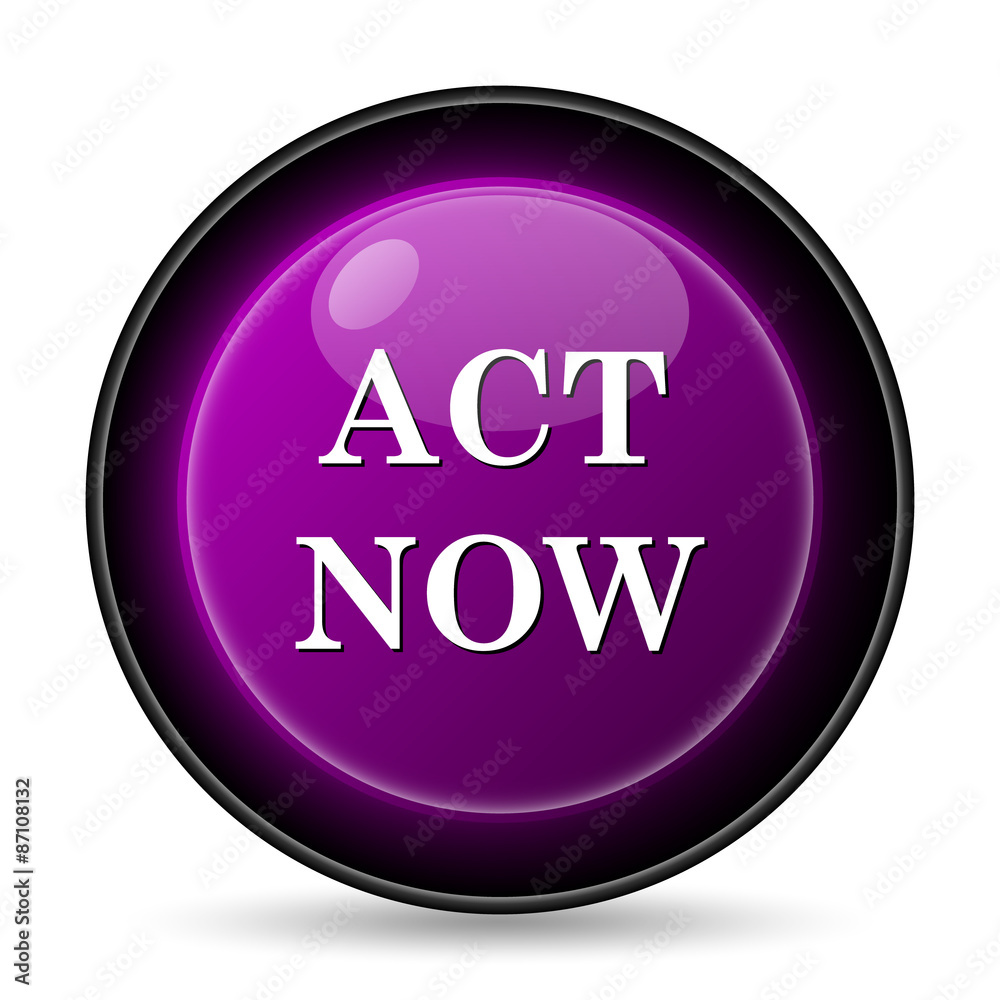 Act now icon