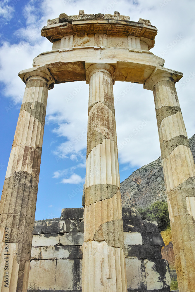 Athena Pronaia Sanctuary at Delphi, Central Greece