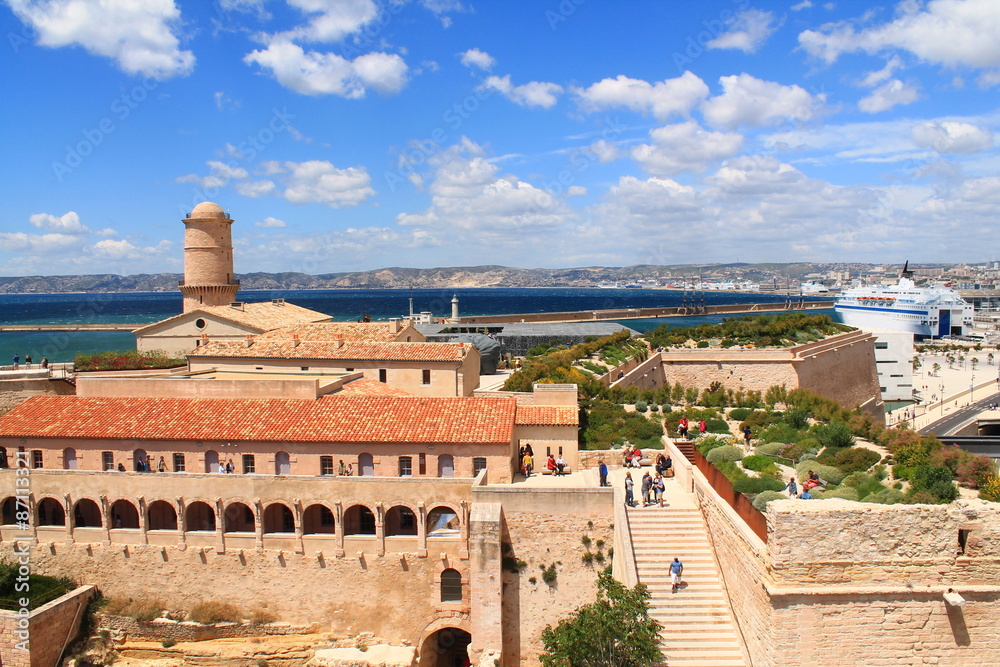 Fort saint Jean à Marseille, France