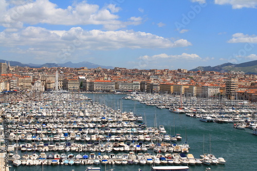 Fototapeta Naklejka Na Ścianę i Meble -  Vieux port de Marseille, France