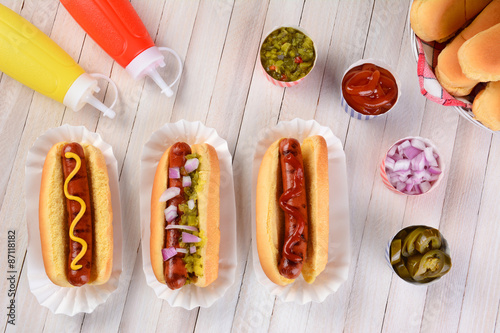 Hot Dog Still Life
