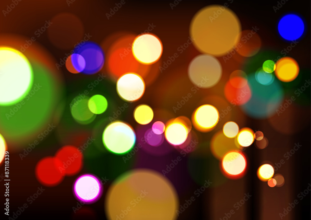 Abstract Christmas Lights Background Abstract Christmas Lights Background