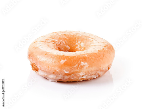 Donuts on a white background
