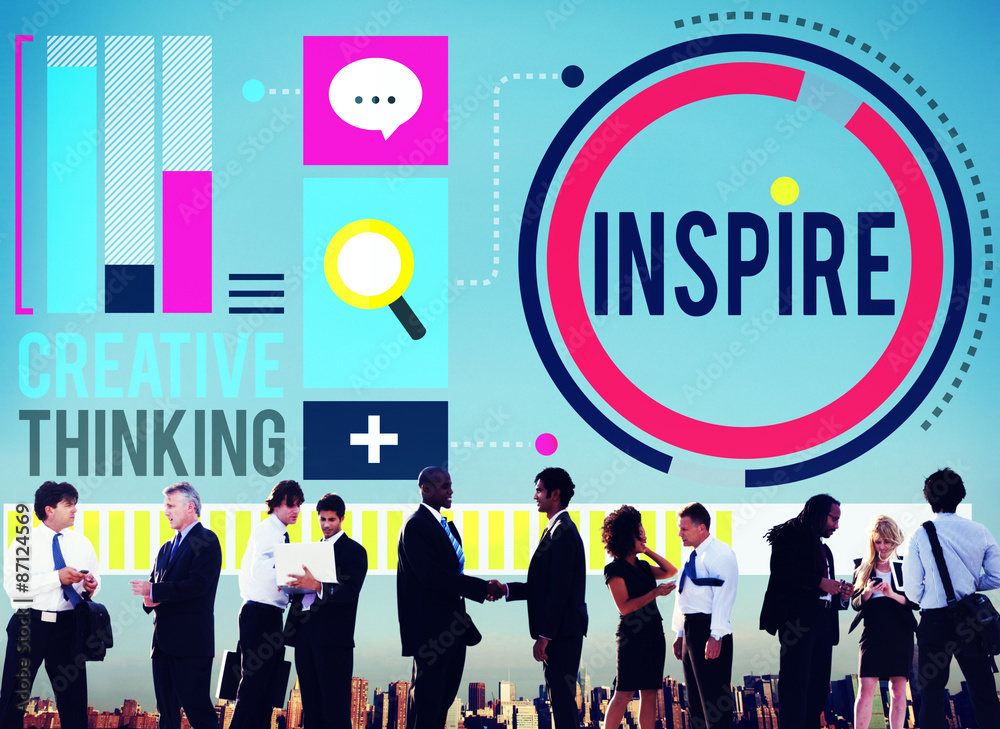 Inspire Inspiration Immagination Motivation Optimistic Concept