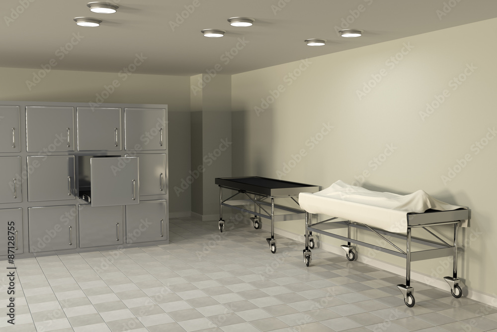 Foto autopsy room