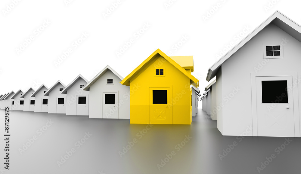 Houses business concept Houses business concept