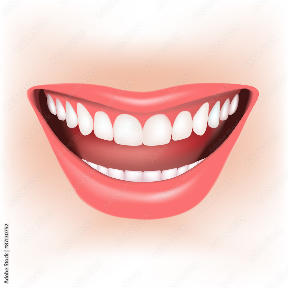 Naklejka premium Smile