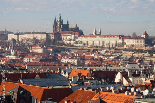 Wallpaper Mural summer view of Old Town in Prague, Czech Republic Torontodigital.ca