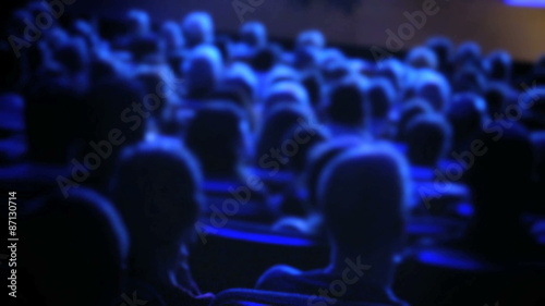 audience clapping hands