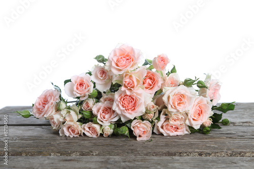Bouquet of pink roses © Elena Blokhina