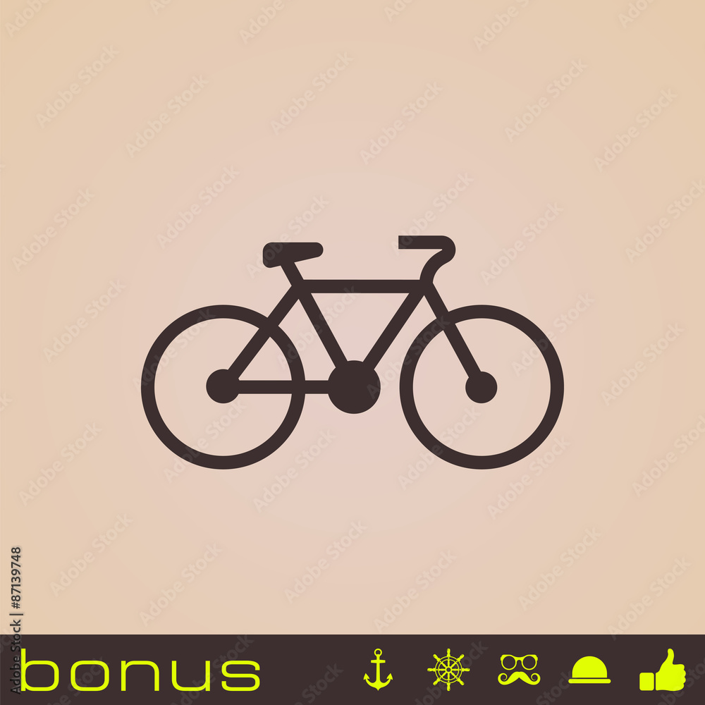 icon bicycle profile icon bicycle profile