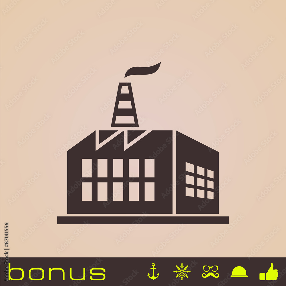 Naklejka premium plant icon