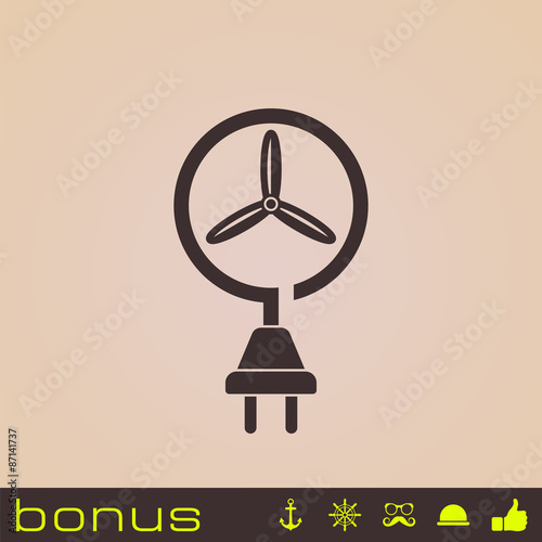 wind energy icon