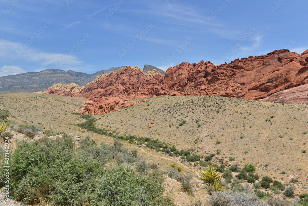 Red Rock Canyon in Nevada, USA