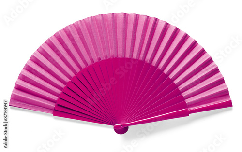 pink fan