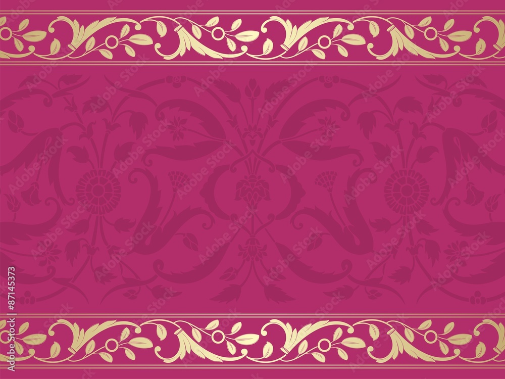 wedding card design, paisley floral pattern , India wedding card design, paisley floral pattern , India