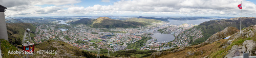 On top of Bergen , Norway