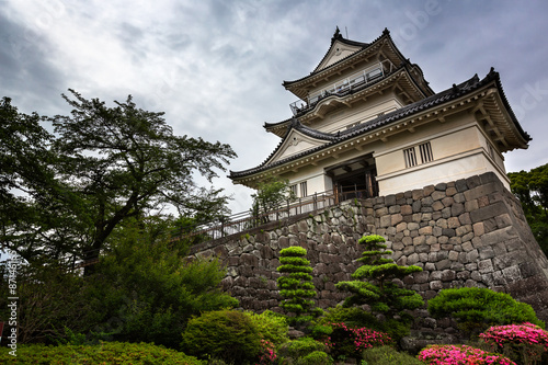 The Main Tower of Odawara Fortress  Kanagawa  Japan