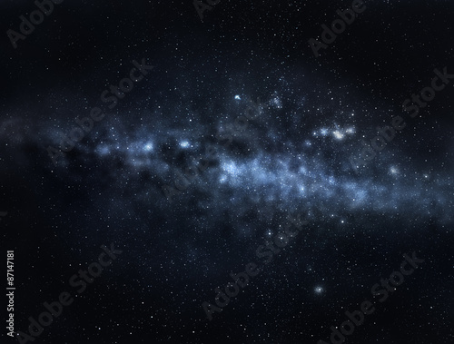 Fotografia, Obraz Dark galaxy