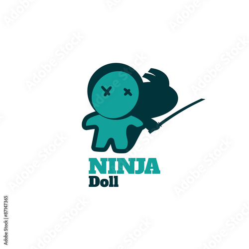 logo ninja doll