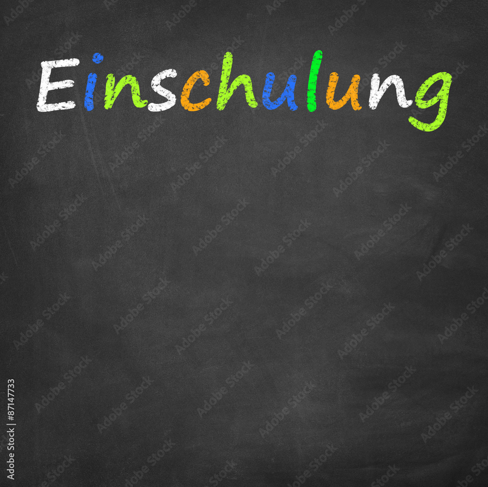 Obraz premium Einschulung