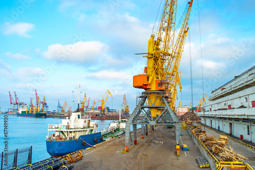 Odessa sea port, Ukraine
