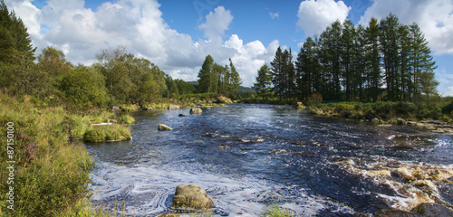 Black Water of Dee, Dumfries and Galloway, Scotland. photo