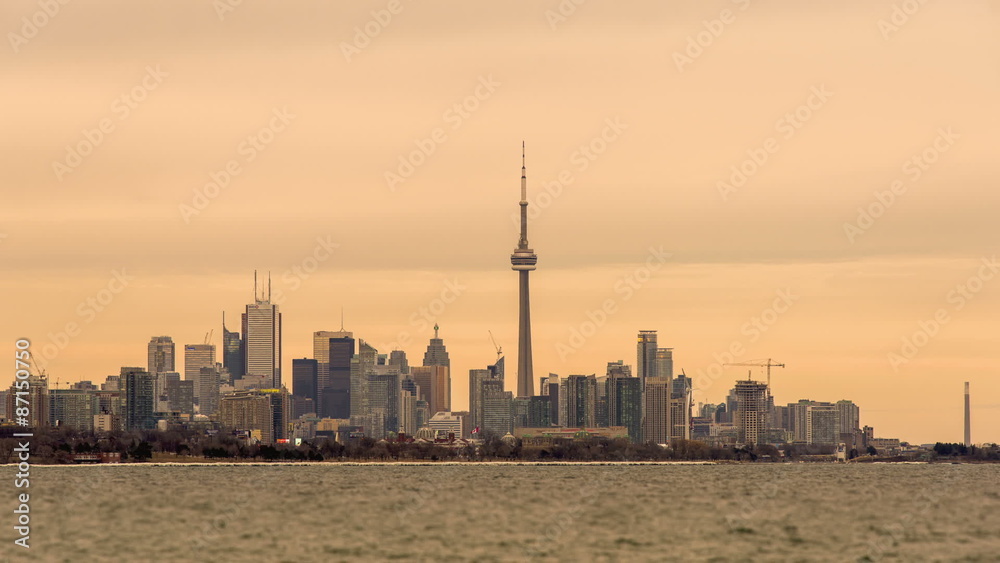 The Skyline of Toronto from the West The Skyline of Toronto from the West