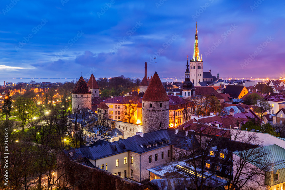 Tallinn Medieval Old Town, Estonia