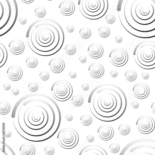 Seamless pattern of rounds for background 