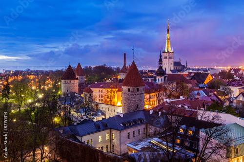 Tallinn Medieval Old Town, Estonia