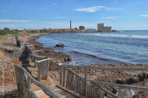 The tuna fishery of the park of Vendicari