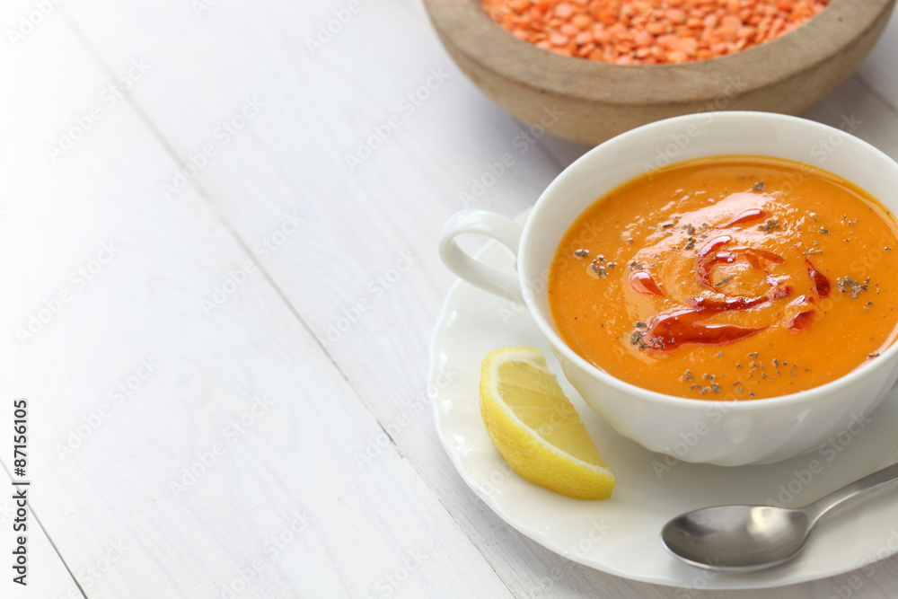 red lentil soup, mercimek corbasi, turkish cuisine
red lentil soup, mercimek corbasi, turkish cuisine