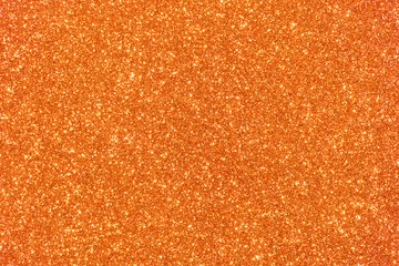 orange glitter texture background