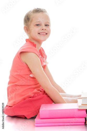 Smiling beautiful girl