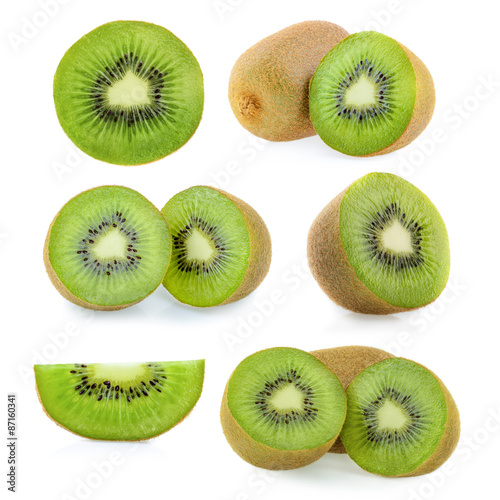 kiwi fruit isolated