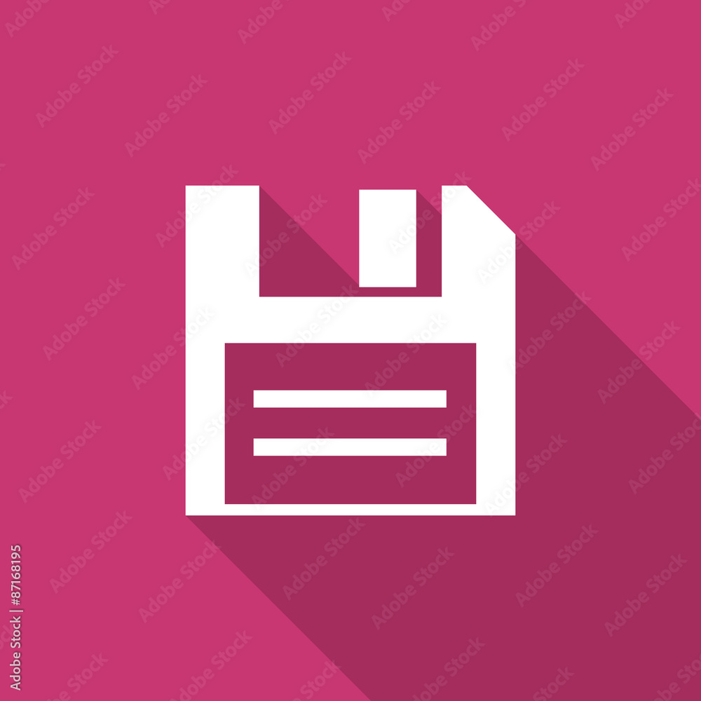 disk flat design modern icon disk flat design modern icon