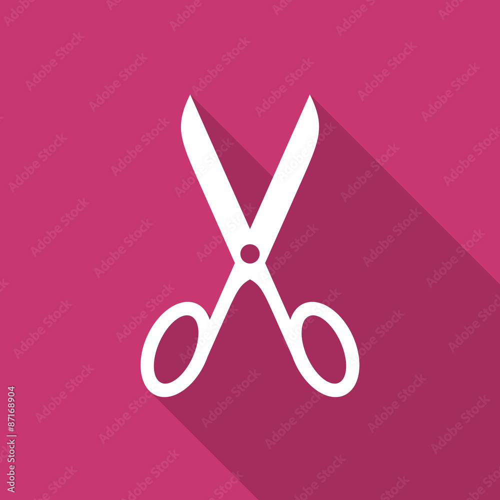 scissors flat design modern icon scissors flat design modern icon