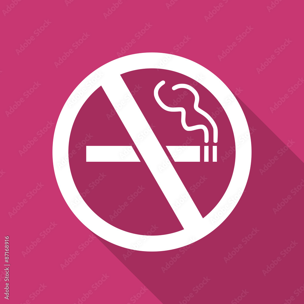 no smoking flat design modern icon no smoking flat design modern icon