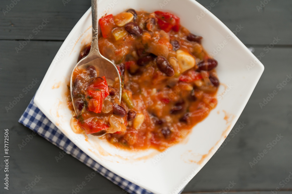 Vegetarian chili Vegetarian chili