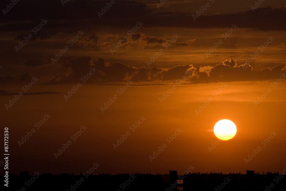 Sunset at Toulouse