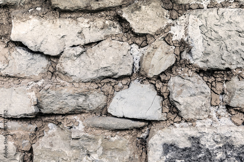 Background of stone wall texture