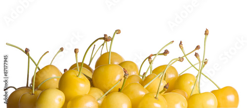 Cuadro en lienzo Yellow sweet cherry