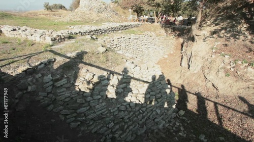 Troy (Troia - Truva) archaeological site in Turkey