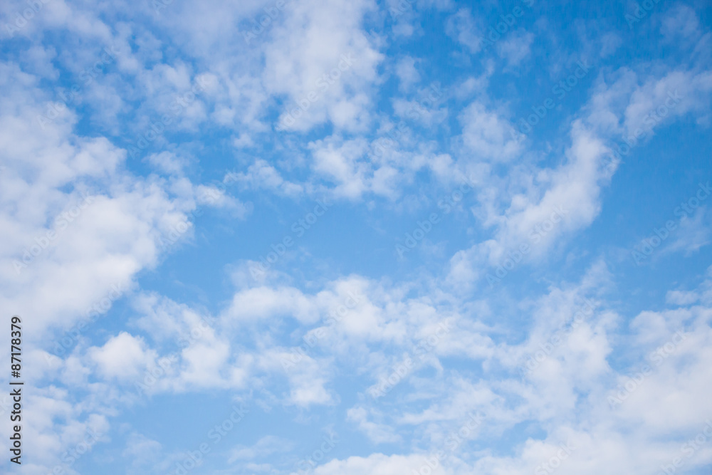 Bule sky on a cloudy Bule sky on a cloudy